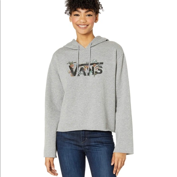 womens grey vans hoodie